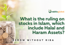 What is the ruling on stocks in Islam, which include halal and haram assets?